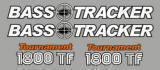 Replacement Bass Tracker 1800 TF Logo Set