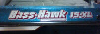 Bass Hawk Boat Decals (After Photo)