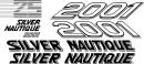 Correct Craft Silver Nautique 25th Anniversary Boat Logos