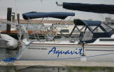 Custom Boat Transom Decals, Lettering and Names from the Vinyl Approach in Worcester, Massachusetts