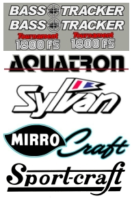 Replacement & Reproduction Boat Logos