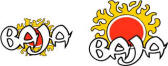 Reproduction Baja Sun Boat Decals from the Vinyl Approach