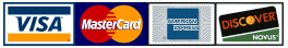 Credit Cards Accepted at The Vinyl Approach