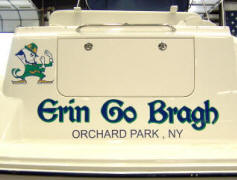 Bayliner 285 Transom Name