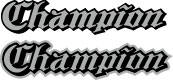 Original Champion Boat Logos